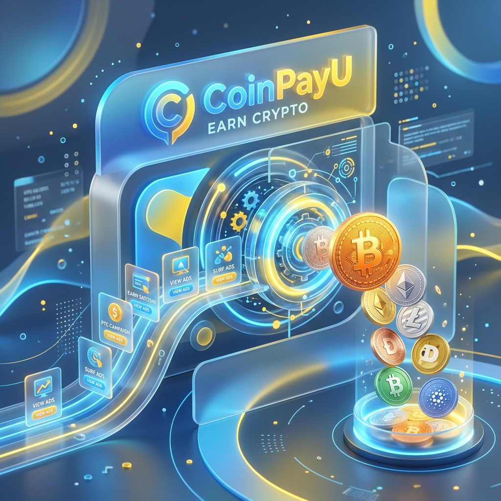 CoinPayU 2026: PTC, Faucet and Offers to Earn Bitcoin and Crypto