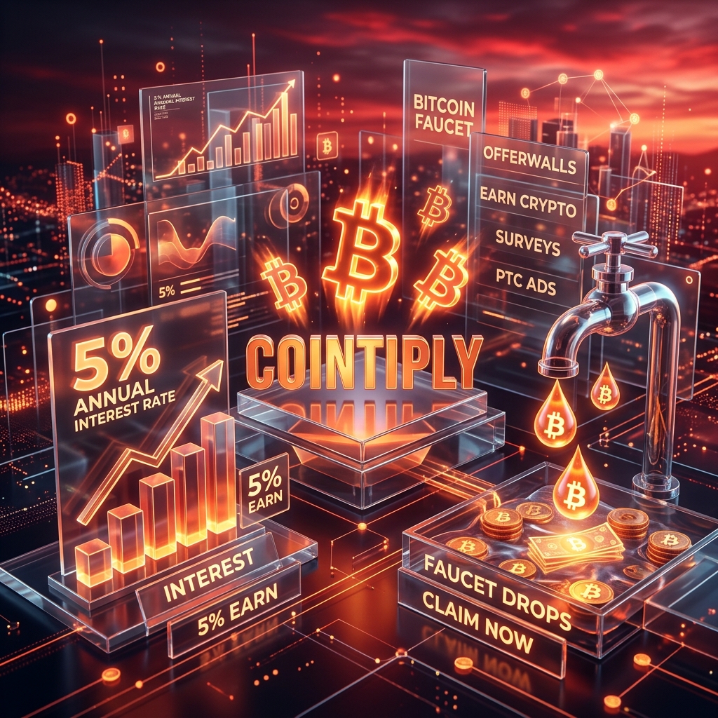 Cointiply 2026: Bitcoin Faucet with 5% Interest — Complete Guide