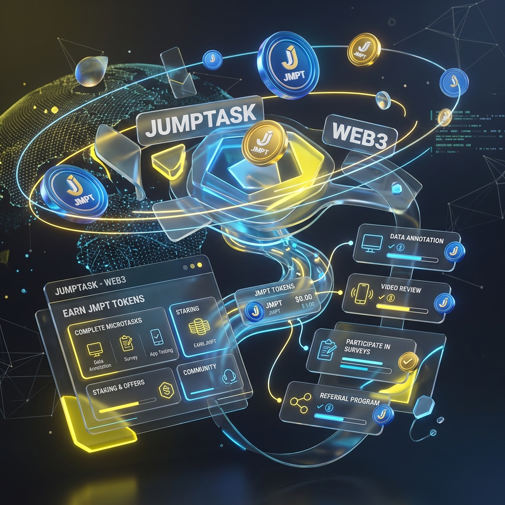 JumpTask 2026: Earn JMPT Token with Microtasks — Complete Guide